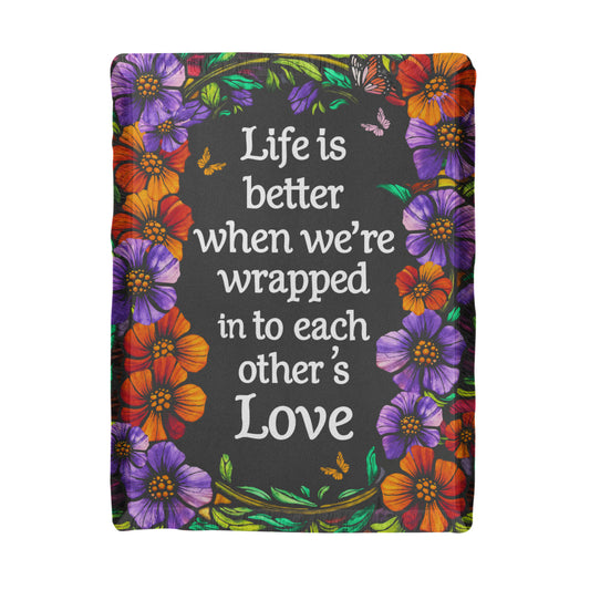 Wrapped in Love-Woven Blanket